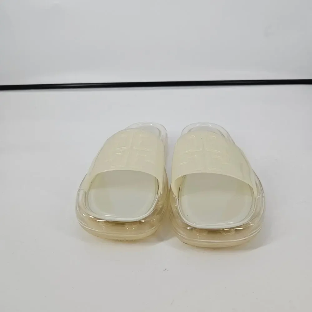 Tory Burch New Ivory Bubble Jelly Slide Sandals 11
